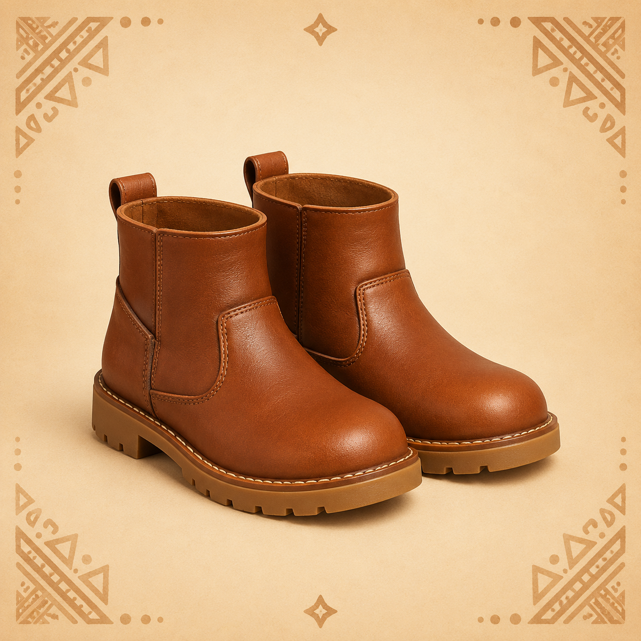 Ilustrasi sepatu boots