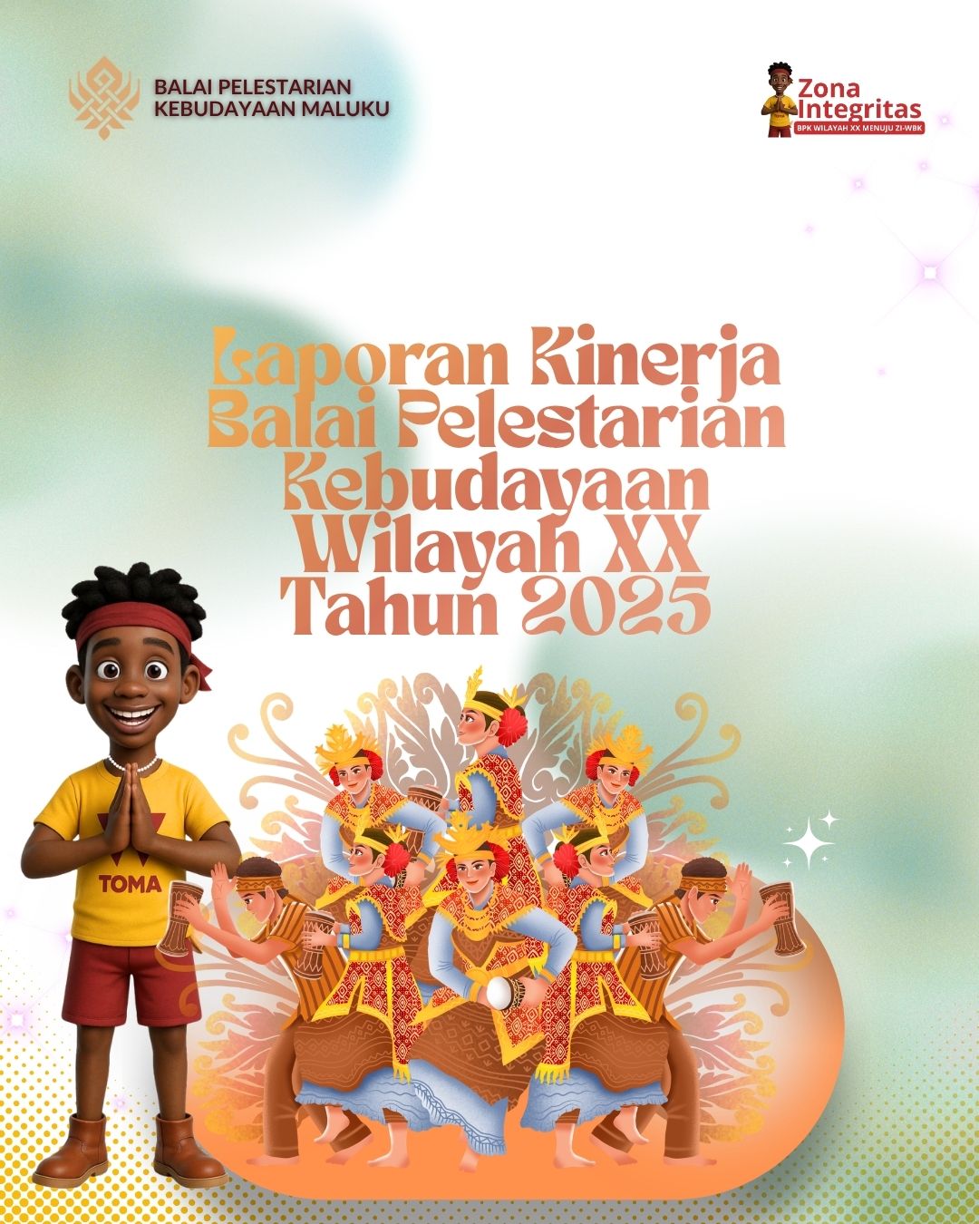Cover Laporan Kinerja BPKW XX Tahun 2025