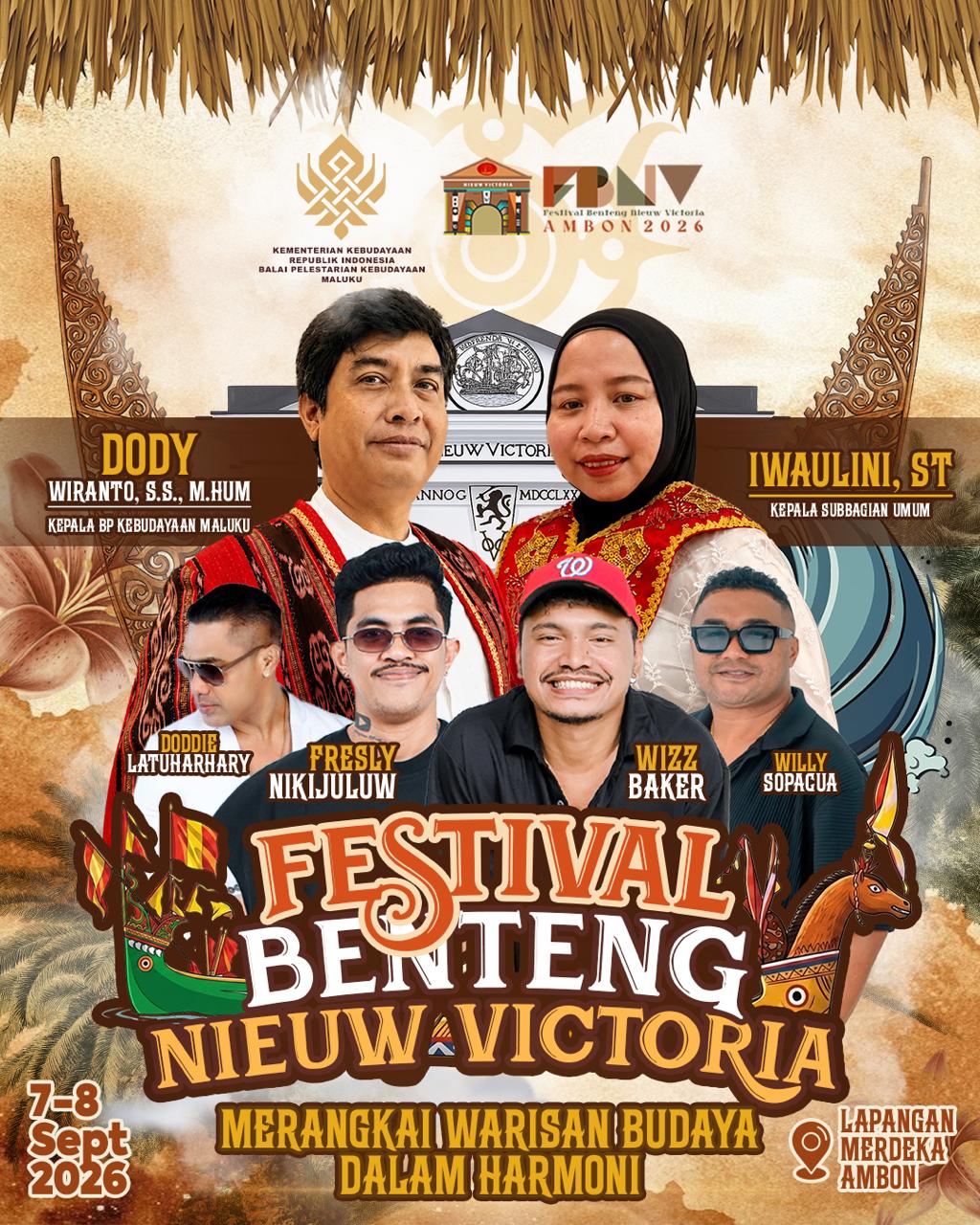Poster Festival Benteng Nieuw Victoria 2026