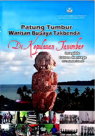 Cover buku Patung Tumbur Warisan Budaya Takbenda Kepulauan Tanimbar 