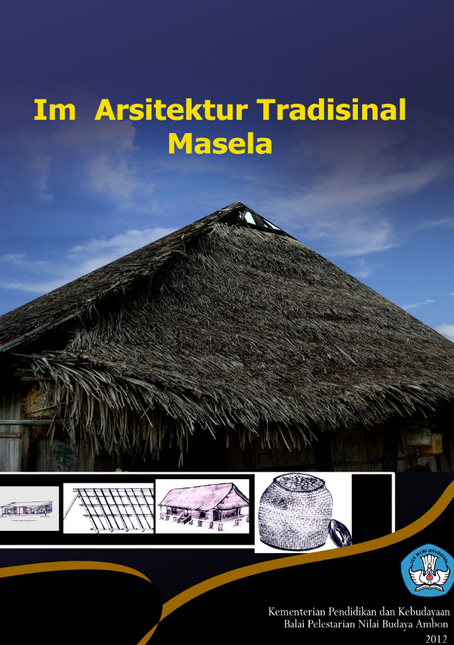 Cover buku Im Arsitektur Tradisional Masela