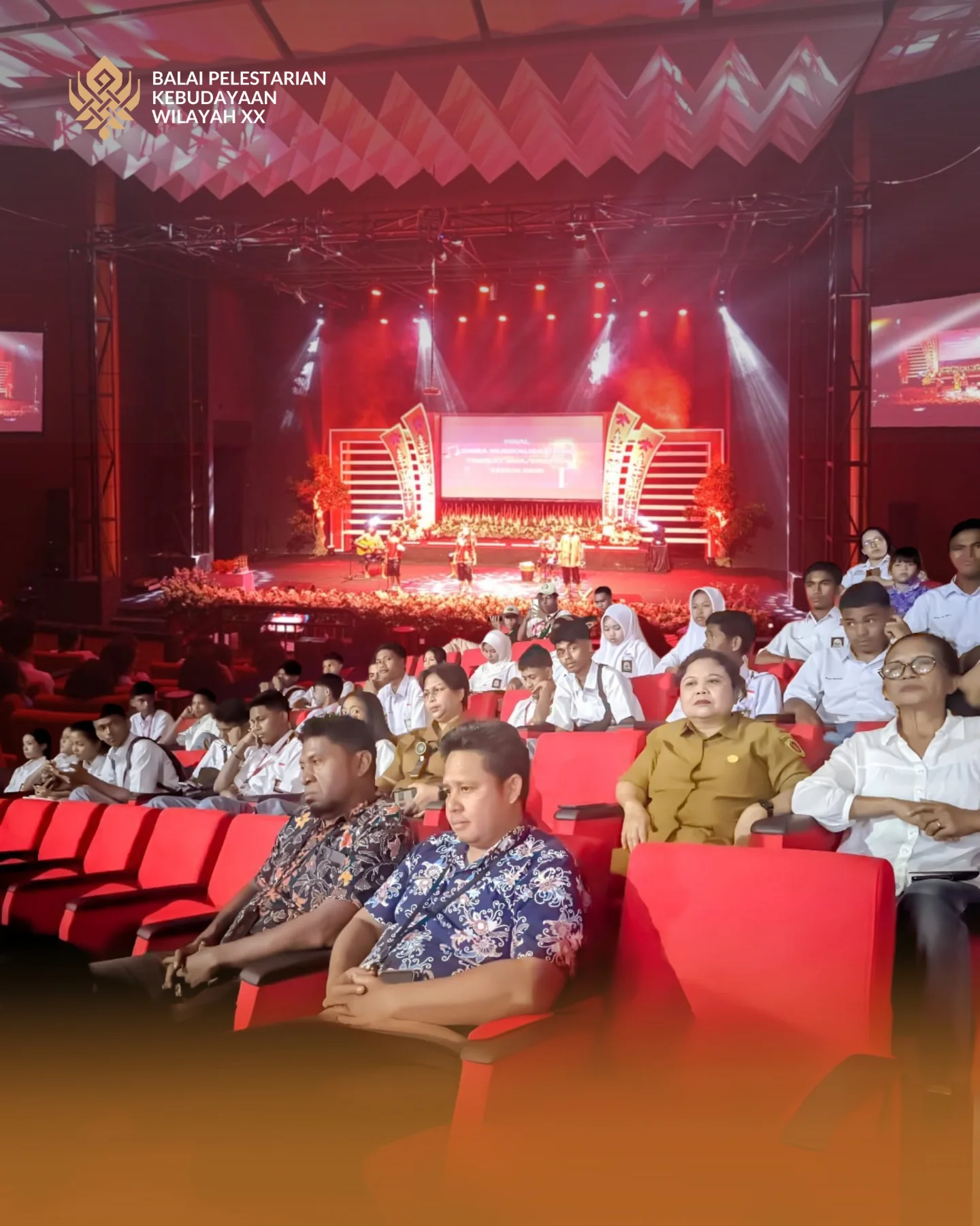 Galeri Apresiasi Bakat Sastra Generasi Muda Maluku, BPKW XX Hadiri Final Musikalisasi Puisi