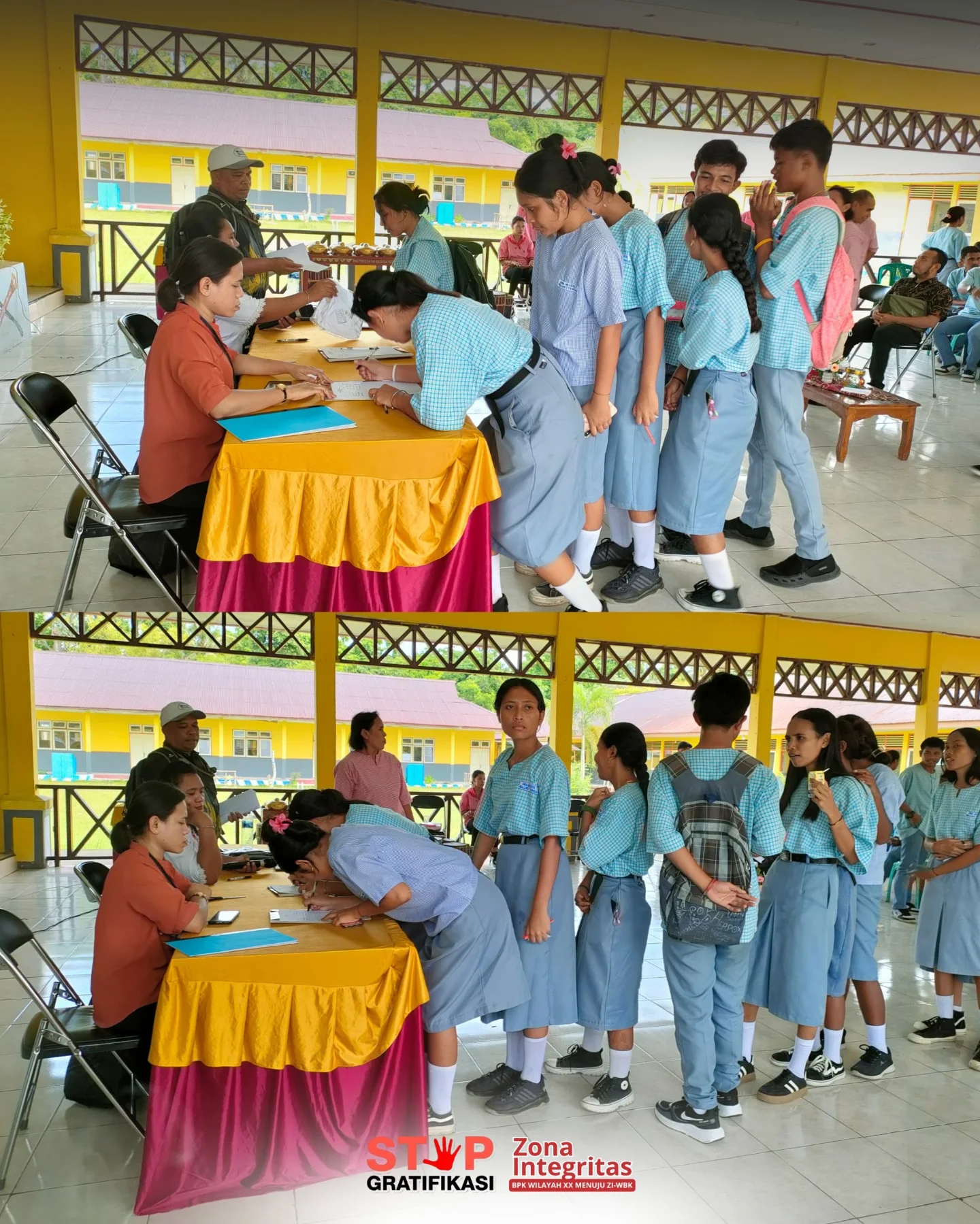 Galeri BPK Wilayah XX Maluku Mengajar di SMA Negeri 7 Saparua