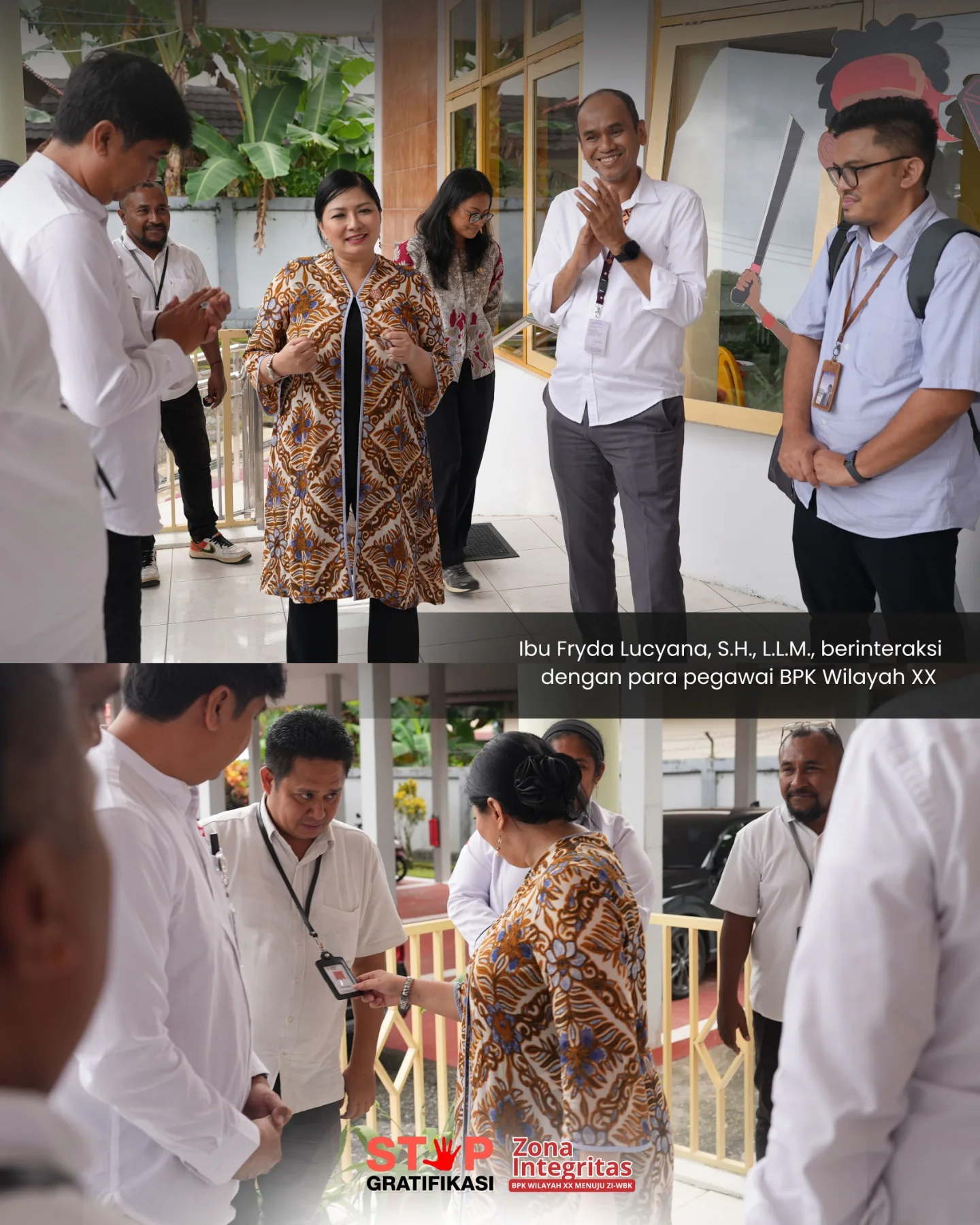 Galeri Kunjungan Kerja Inspektur Jenderal Kementerian Kebudayaan ke BPK Wilayah XX