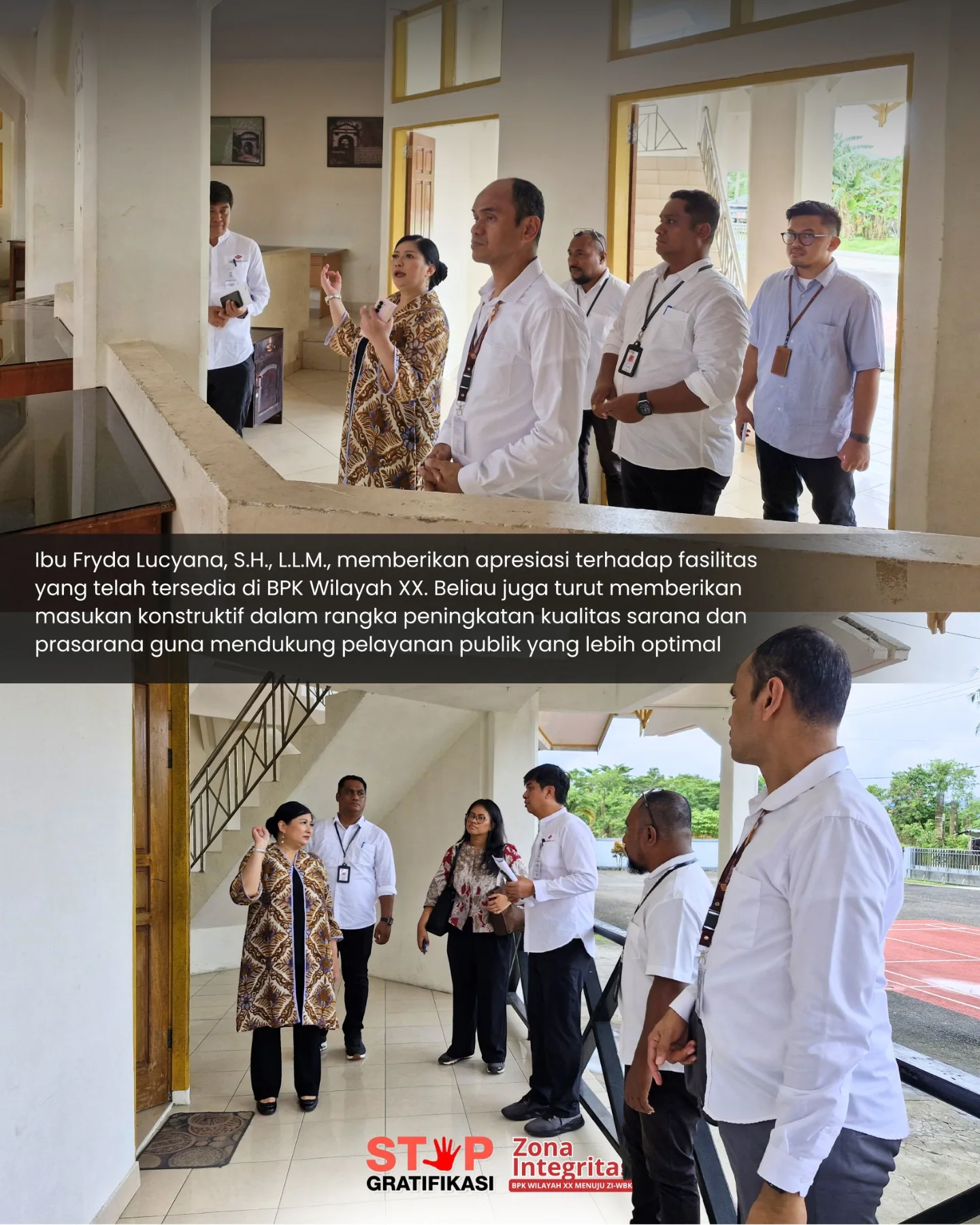 Galeri Kunjungan Kerja Inspektur Jenderal Kementerian Kebudayaan ke BPK Wilayah XX