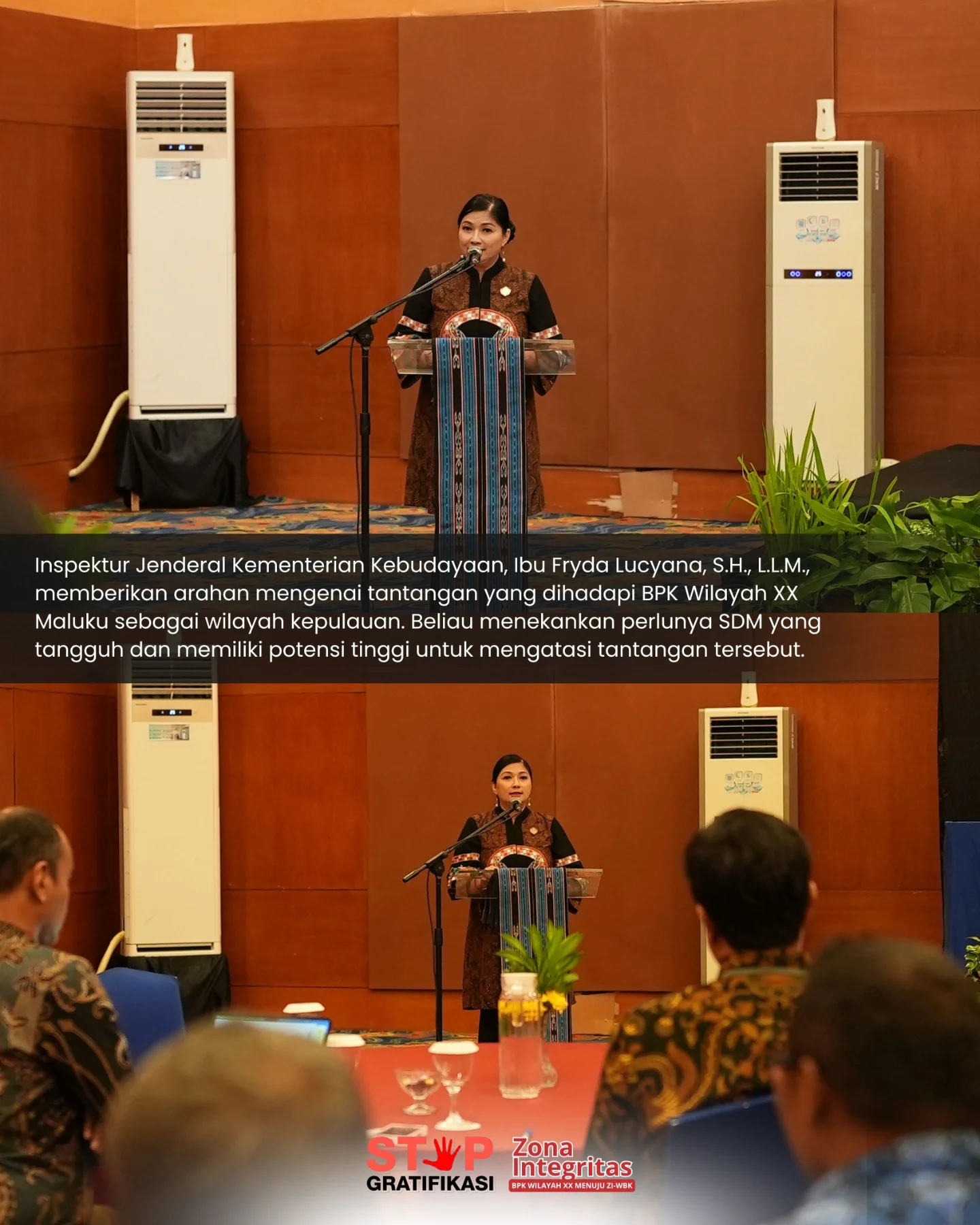 Galeri Inspektur Jenderal Kementerian Kebudayaan Buka Kegiatan Peningkatan SDM Bidang Kebudayaan BPK Wilayah XX