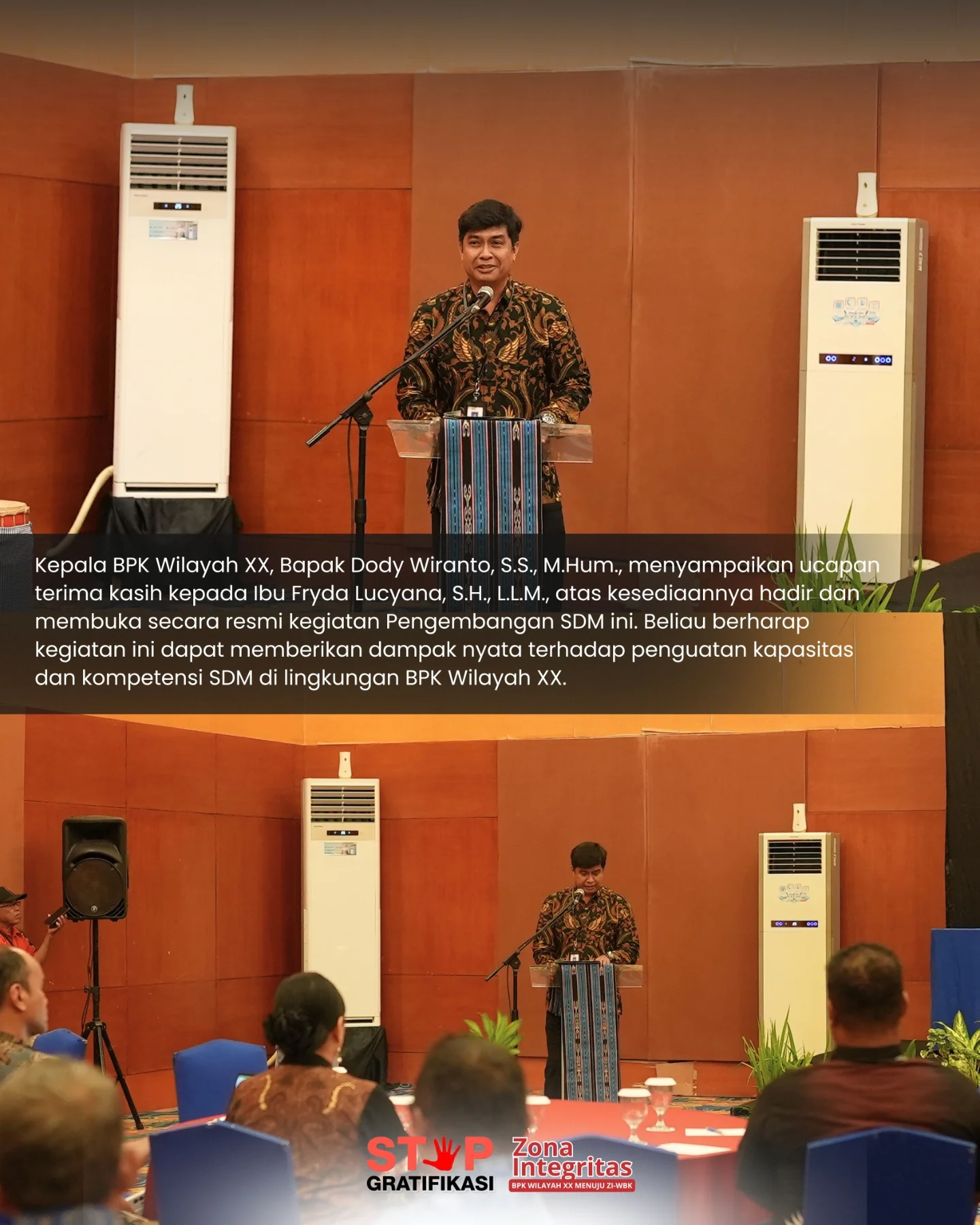 Galeri Inspektur Jenderal Kementerian Kebudayaan Buka Kegiatan Peningkatan SDM Bidang Kebudayaan BPK Wilayah XX