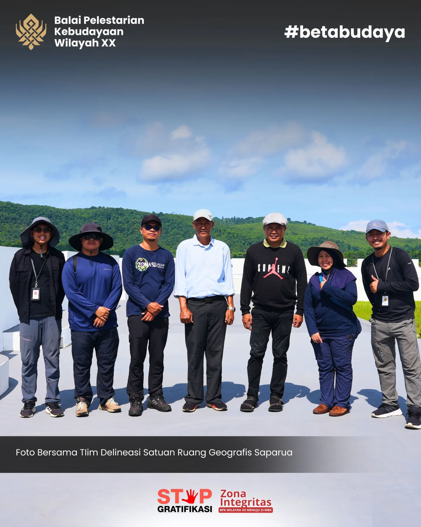 Galeri Studi Delineasi Satuan Ruang Geografis Saparua