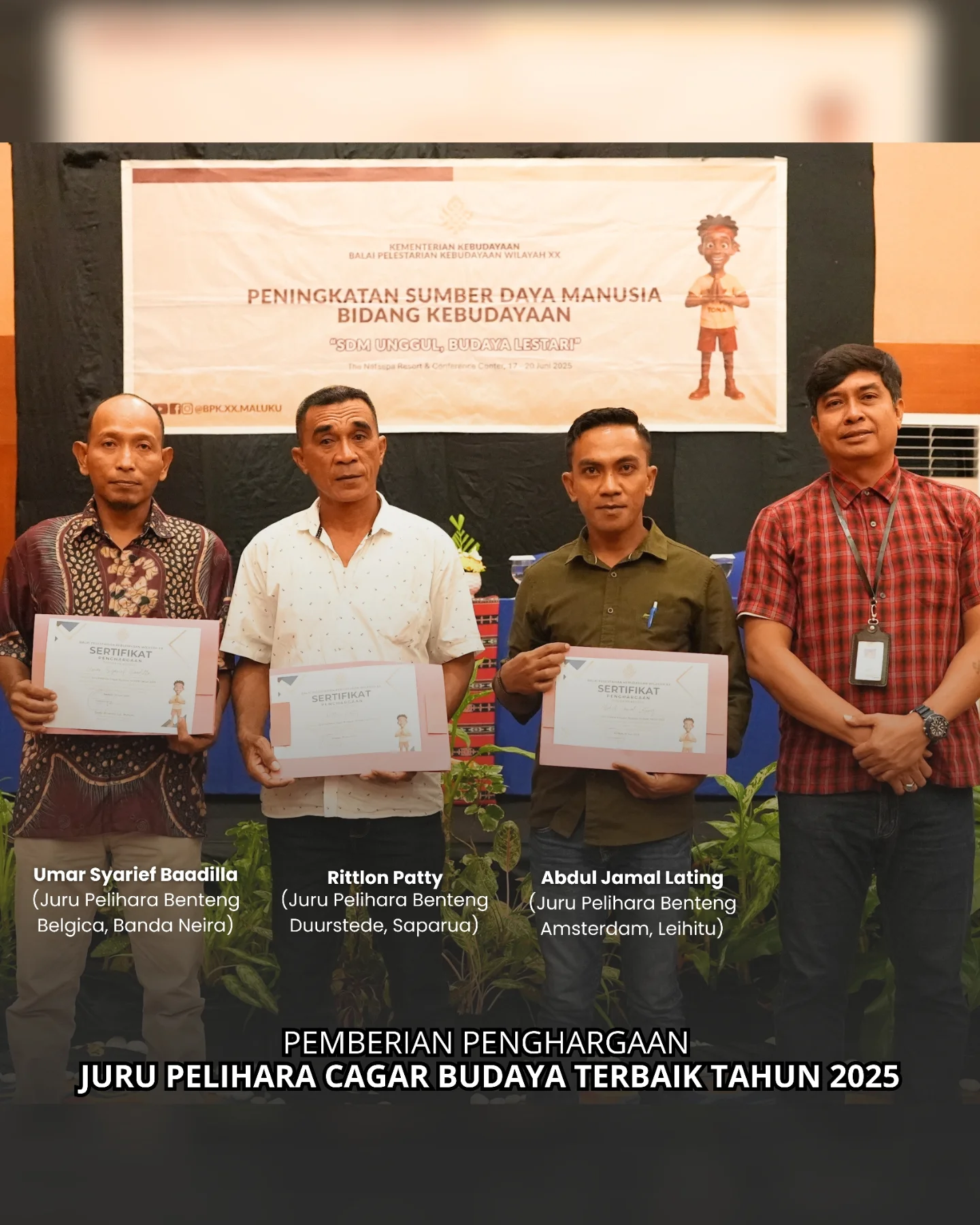 Galeri BPK Wilayah XX Gelar Kegiatan Peningkatan SDM Bidang Kebudayaan