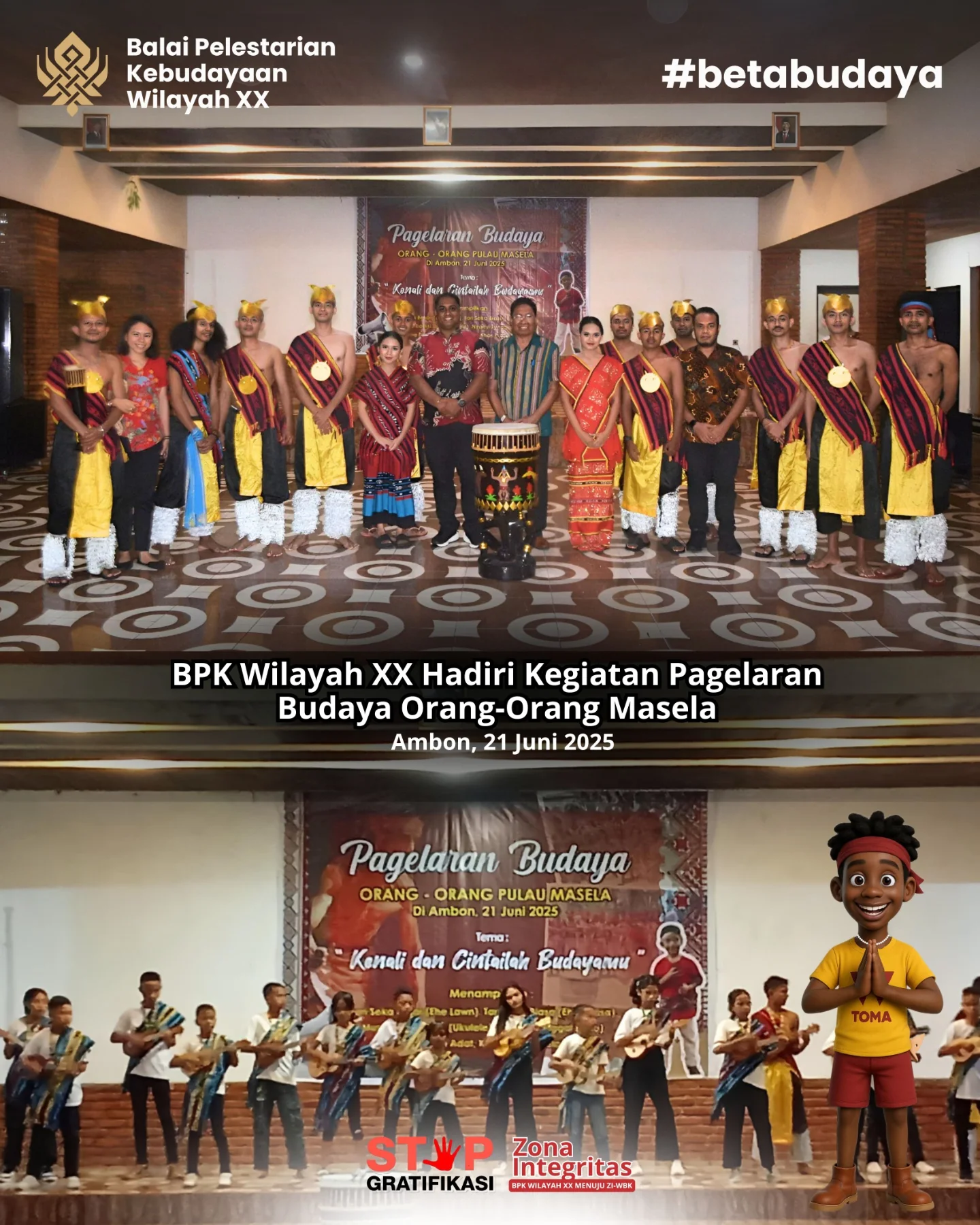 Galeri Pagelaran Budaya Orang-Orang Pulau Masela