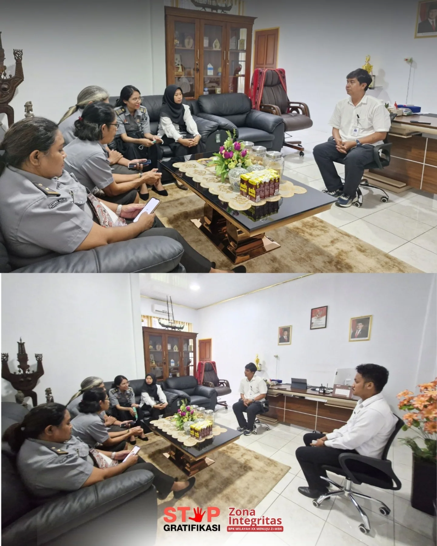 Galeri Sinergi BPK Wilayah XX dan Kanwil Kementerian Hukum Provinsi Maluku Bahas HKI  Budaya