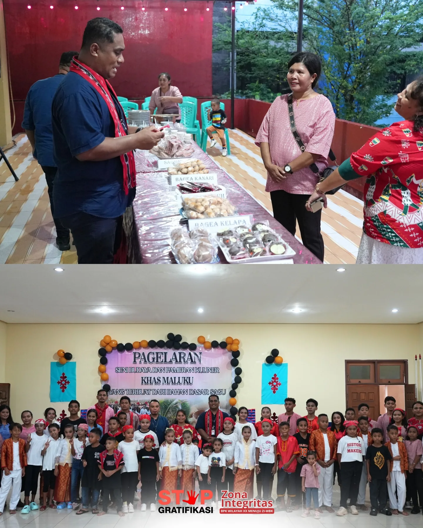 Galeri BPK Wilayah XX hadiri kegiatan Pergelaran Budaya dan Pameran Kuliner Maluku
