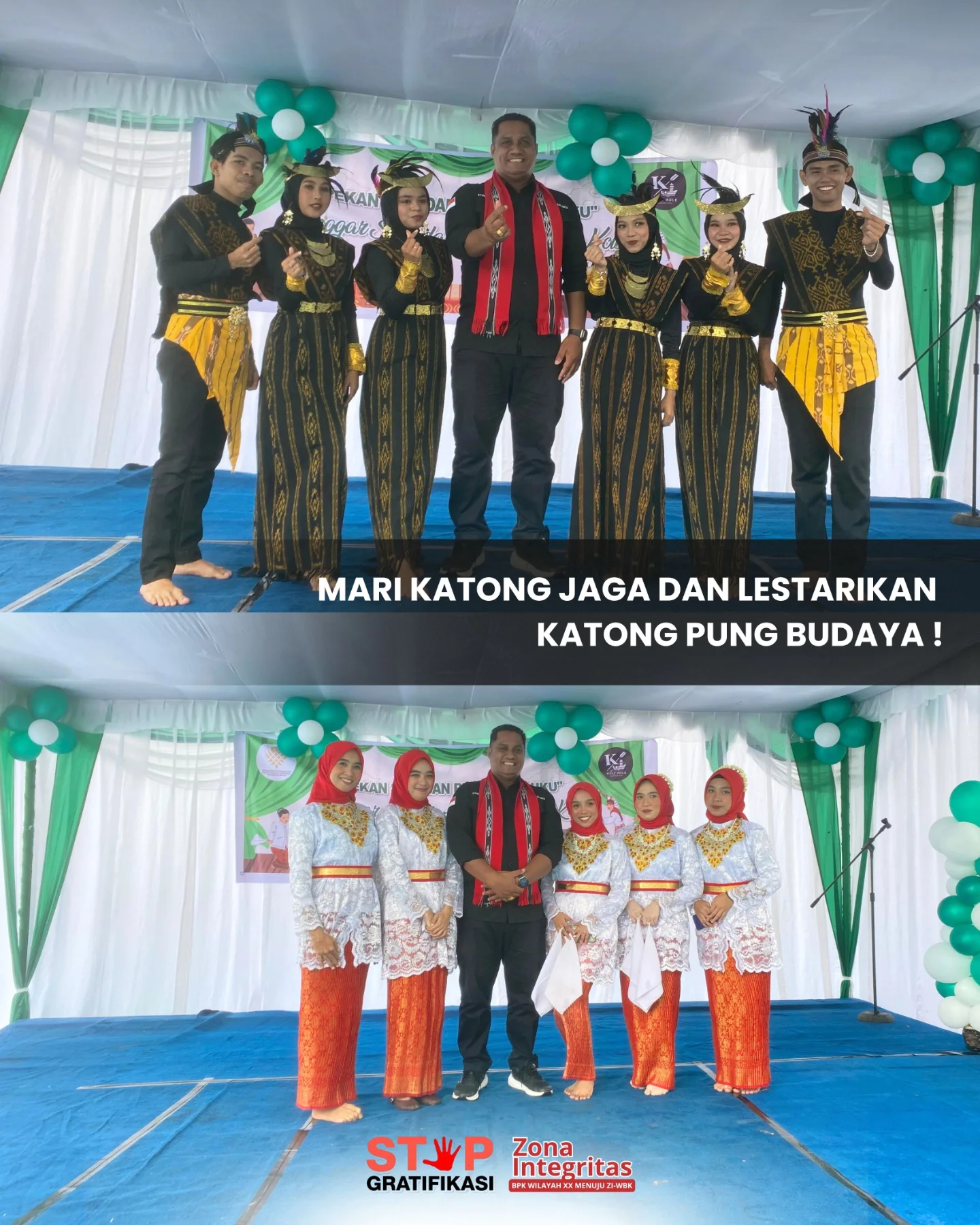Galeri Pekan Seni dan Budaya yang diselenggarakan oleh Sanggar Kole-Kole
