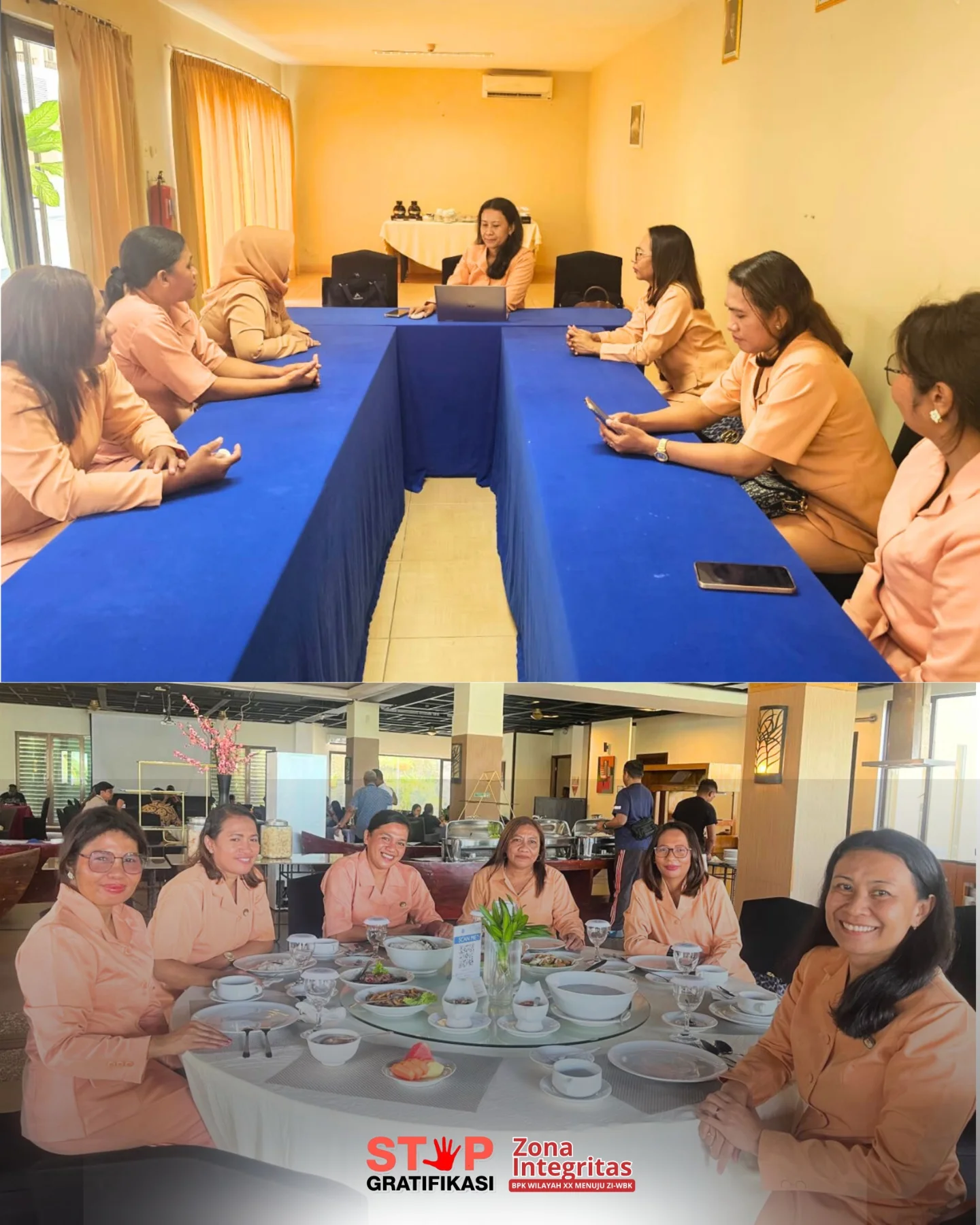 Galeri DWP BPK Wilayah XX Maluku melaksanakan silaturahmi pengurus baru dan rapat kerja perdana