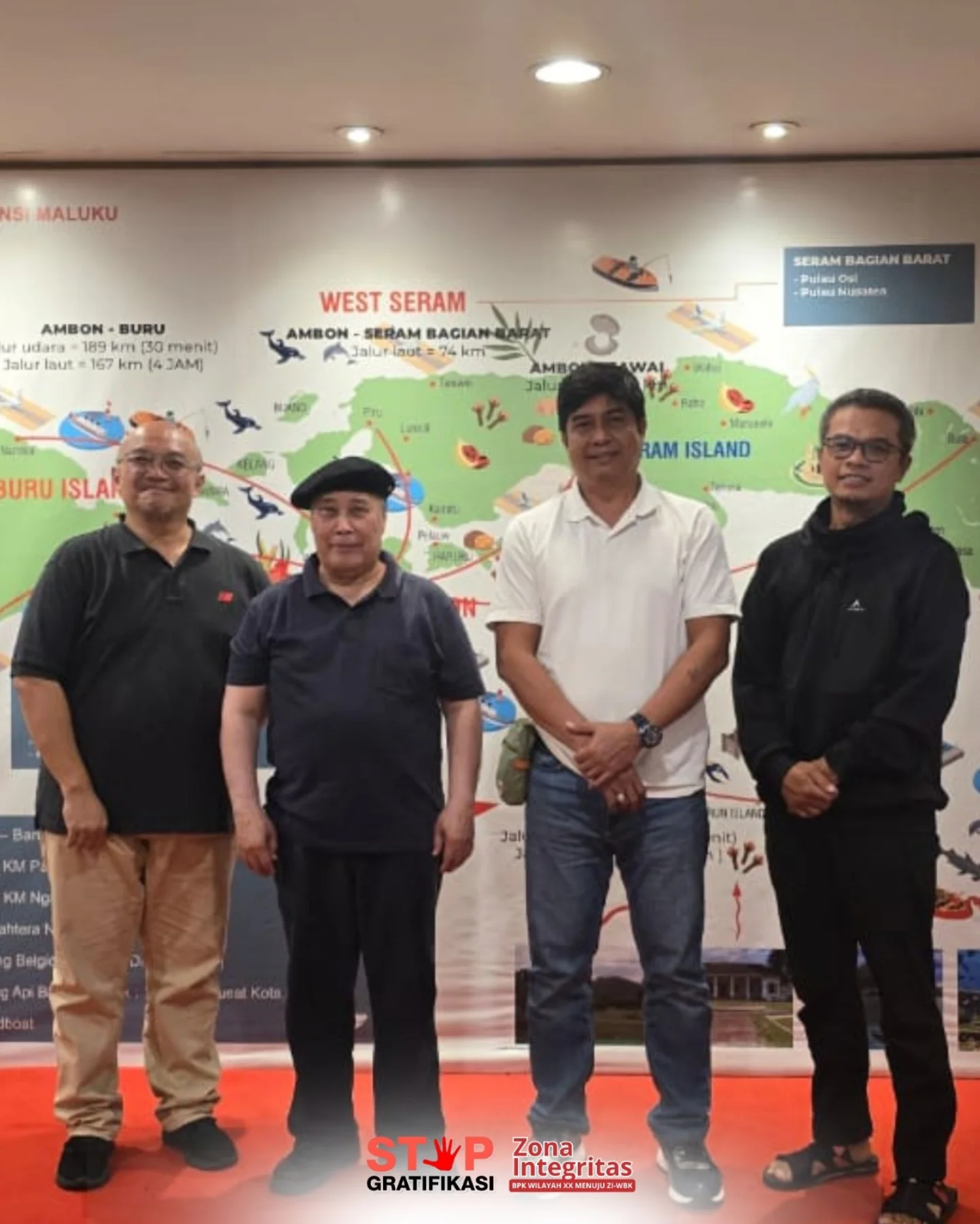 Galeri BPK Wilayah XX bersama Tim dari Universitas Pattimura ikut memfasilitasi Tur Rumphius yang dilaksanakan oleh Yayasan Negeri Rempah di Ambo