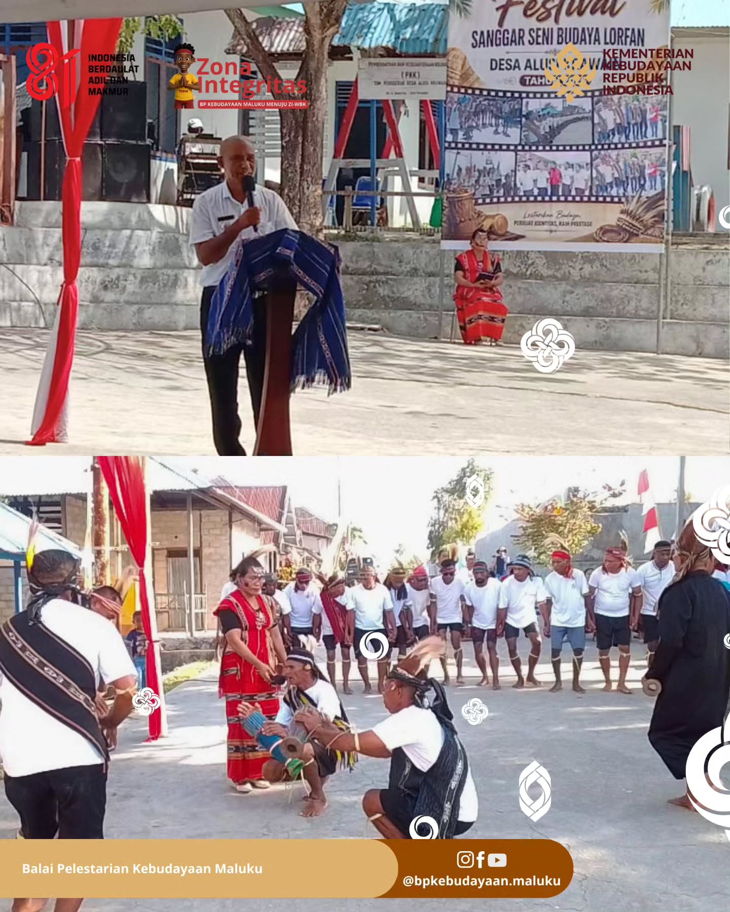 Galeri BP Kebudayaan Maluku Hadiri Festival Temarlolan di Kabupaten Kepulauan Tanimbar