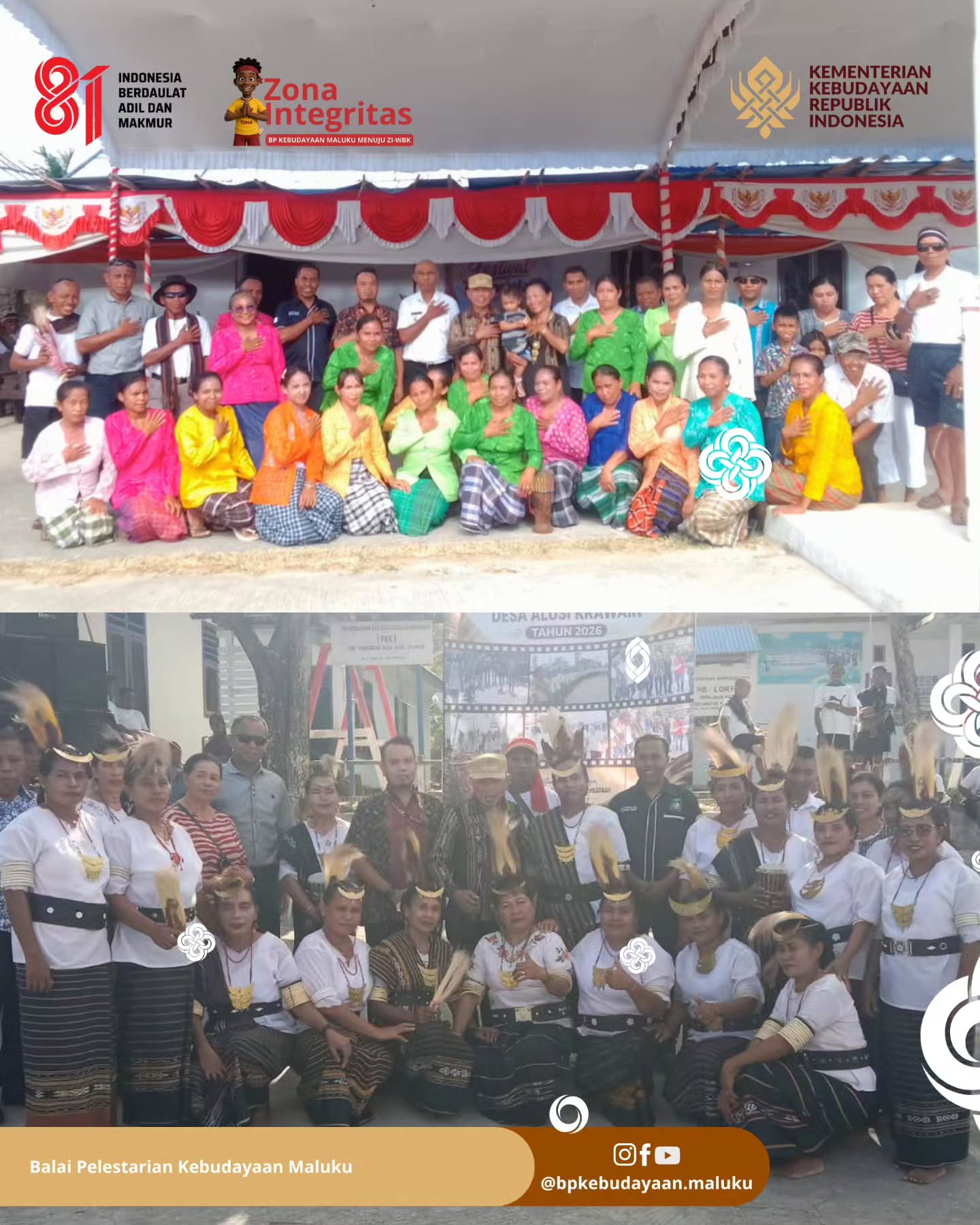 Galeri BP Kebudayaan Maluku Hadiri Festival Temarlolan di Kabupaten Kepulauan Tanimbar