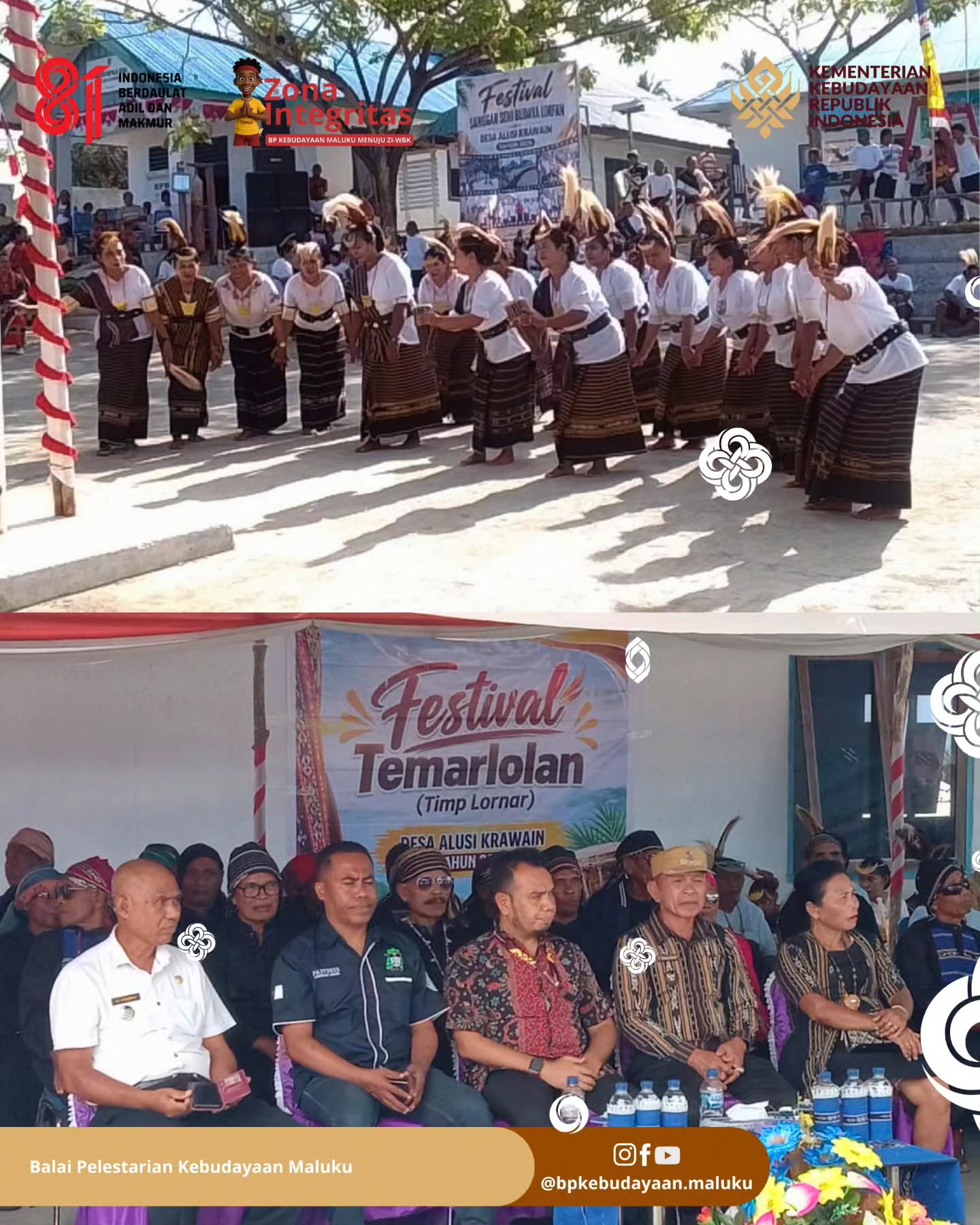 Galeri BP Kebudayaan Maluku Hadiri Festival Temarlolan di Kabupaten Kepulauan Tanimbar