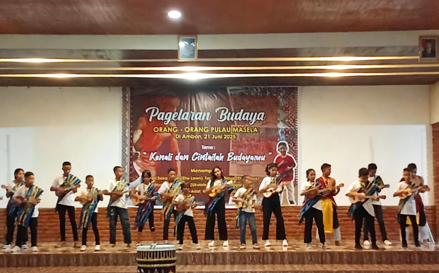 Pagelaran Budaya Orang-Orang Pulau Masela