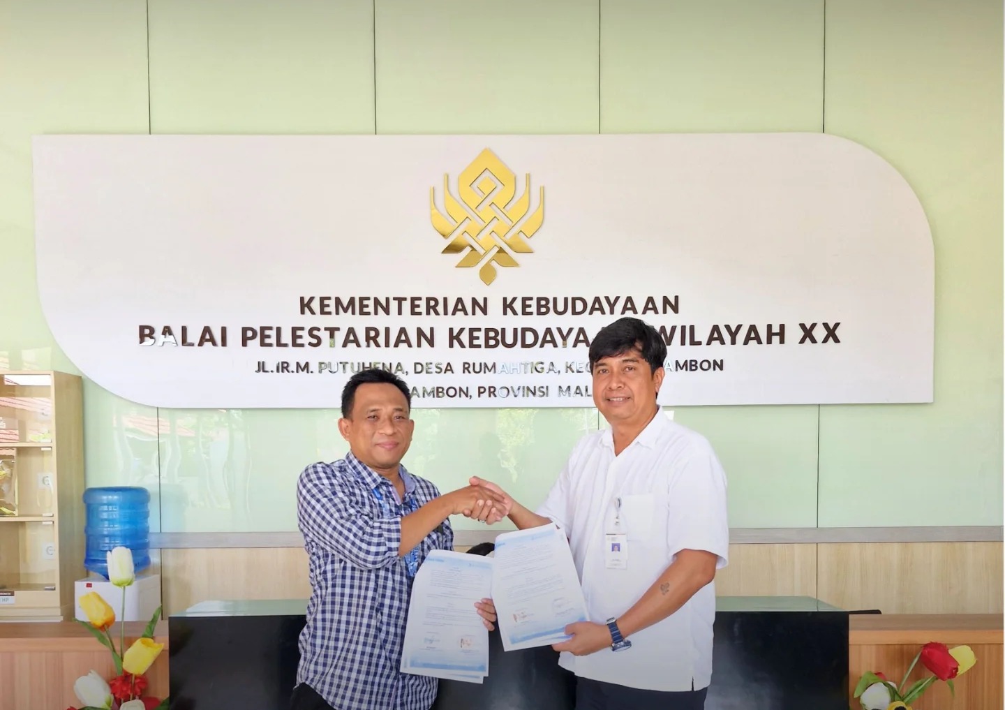 BPK Wilayah XX Jalin Kerja Sama dengan PT. Tribun Digital Maluku melalui penandatanganan Perjanjian Kerja Sama