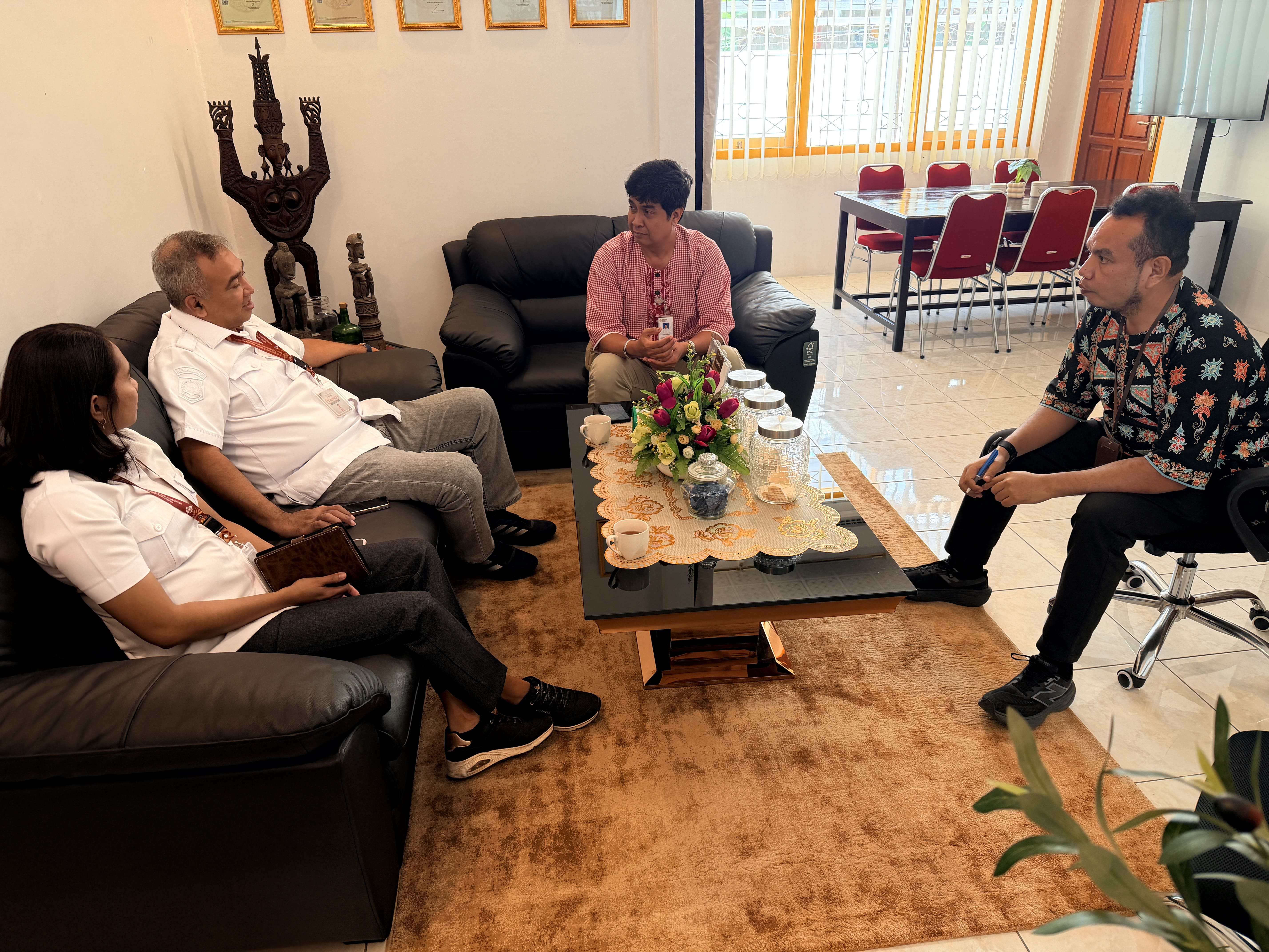 Kadis Pariwisata dan Kebudayaan Kota Ambon dan BP Kebudayaan Maluku Matangkan Kolaborasi Festival Benteng Nieuw Victoria