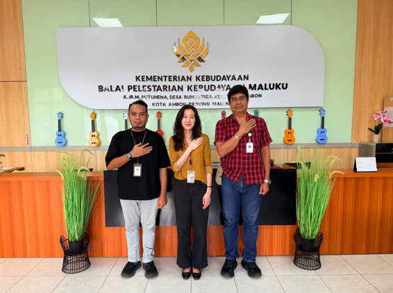 BP Kebudayaan Maluku Terima Kunjungan Genie Yoo dari University at Buffalo, The State University of New York