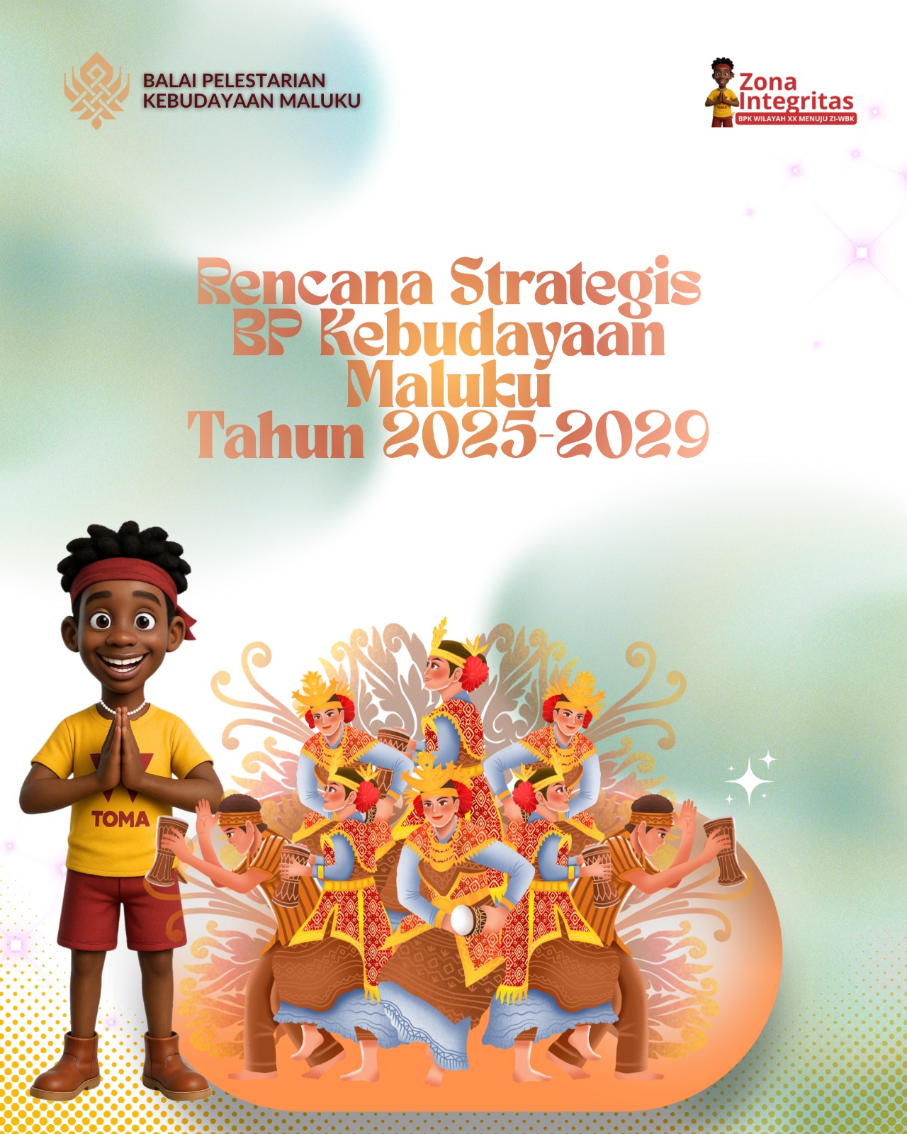 Cover Rencana Stragetis BP Kebudayaan Maluku 2025-2029